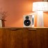 OCTAVIO MAESTRO Enceinte Active Connectée Bluetooth WiFi AirPlay 2 Bois Clair