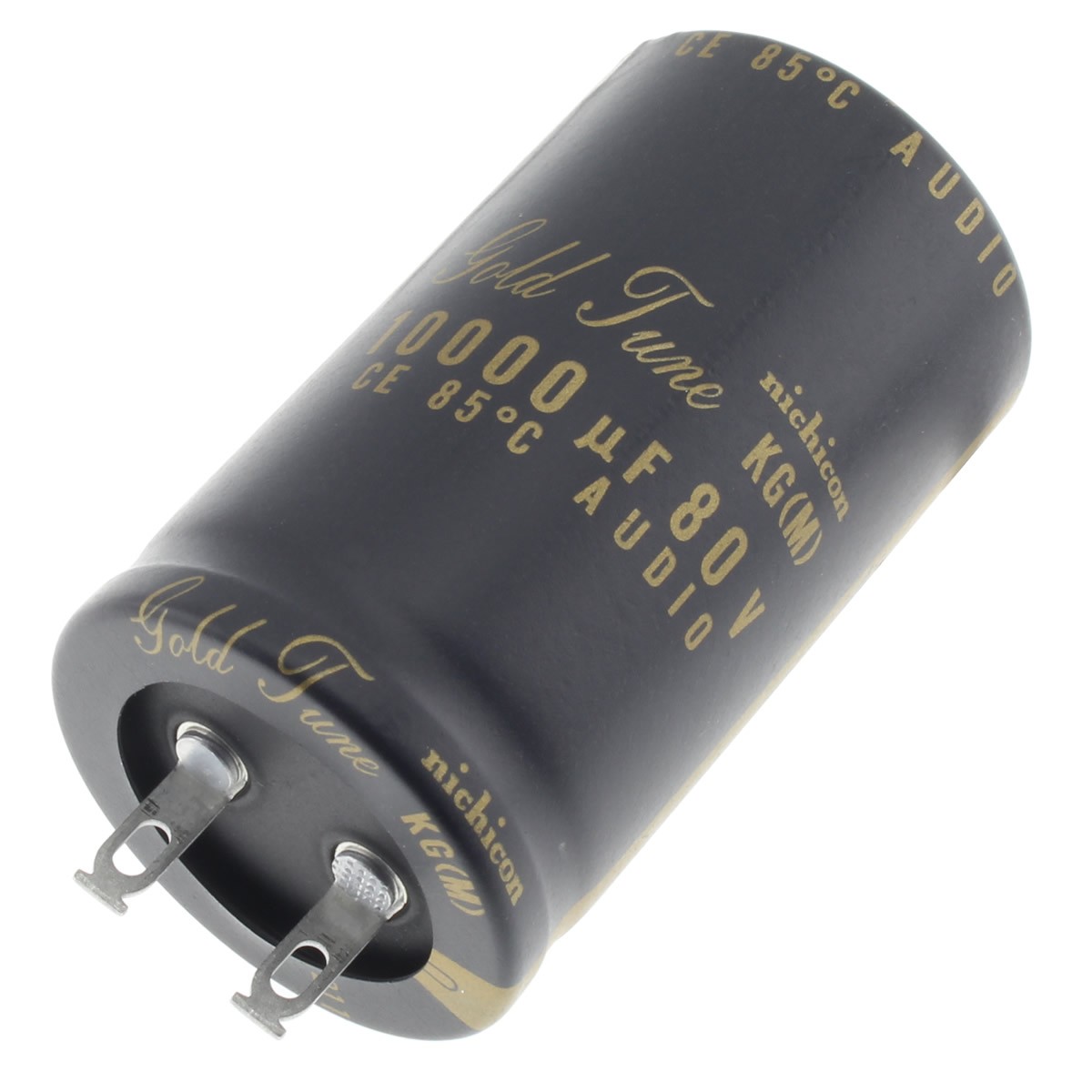 thumbnail image 2 of Nichicon Gold FW 1000µF 35V Radial Electrolytic Capacitor – 2-Pack For Audio 2 of 6