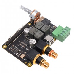 SUPTRONICS X5500 Module DAC ES9023 Amplificateur Class D TPA3118D2 pour Raspberry Pi 2x30W 4 Ohm 24bit 192kHz