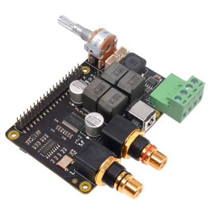 SUPTRONICS X5500 DAC ES9023 Class D Amplifier TPA3118D2 for Raspberry Pi 2x30W 4 Ohm 24bit 192kHz