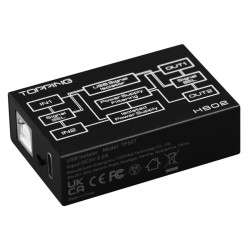 TOPPING HS02 USB Audio Isolator 32bit 768kHz DSD512