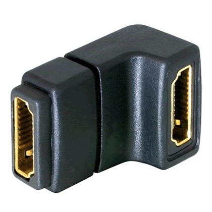 Adaptateur HDMI coudé 90° - Femelle Femelle