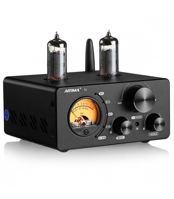 AIYIMA T9 Amplifier TPA3250 Tubes 2x 6K4 Bluetooth 5.0 2x60W 4 Ohm ...