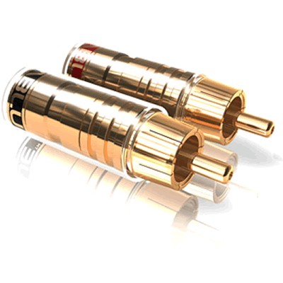 Viablue TS Gold Plated RCA Connectors Ø8mm (Set x4)