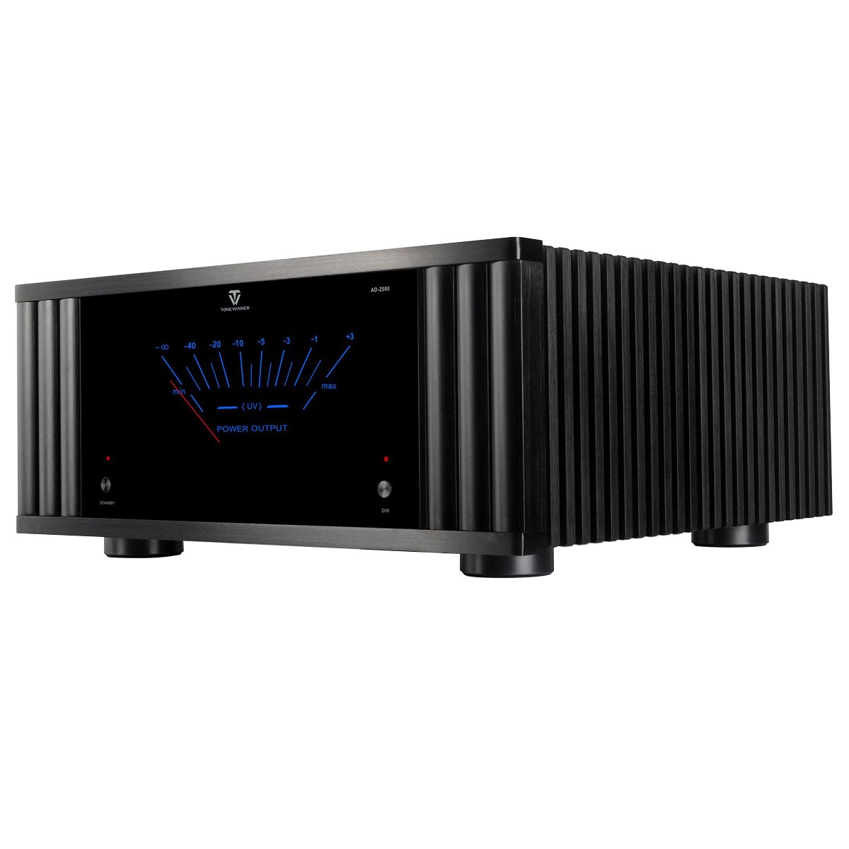 TONEWINNER AD-2500 Amplificateur de Puissance Class AB Stéréo 2x725W 4 Ohm