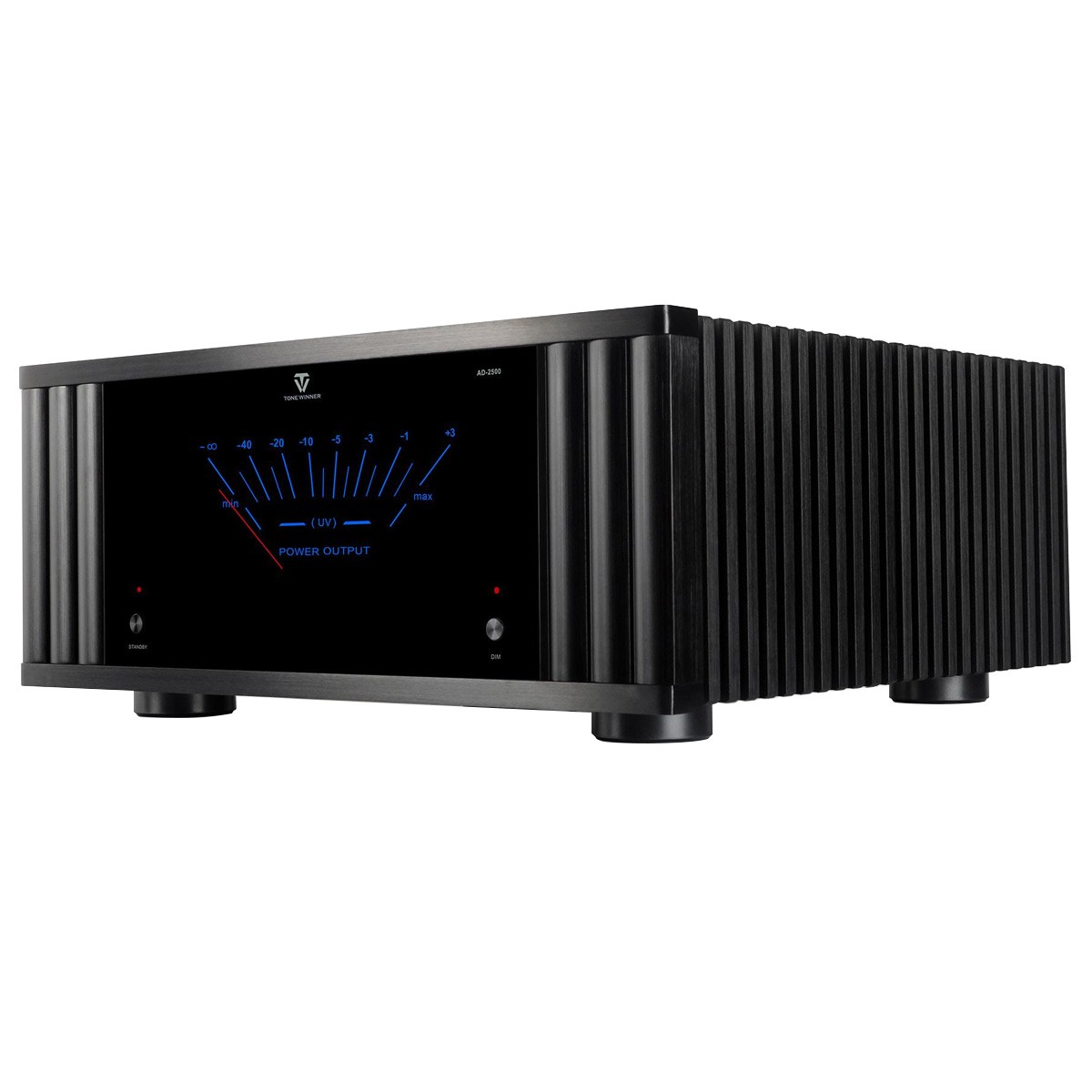 TONEWINNER AD-2500 Power Amplifier Class AB Stereo 2x725W 4 Ohm