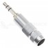 Oyaide P-3.5SR Jack 3.5mm stereo Silver plated Ø8.3mm (Unit)