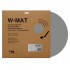 WINYL W-MAT Couvre-Plateau Acrylique pour Platine Vinyle Ø295mm Argent