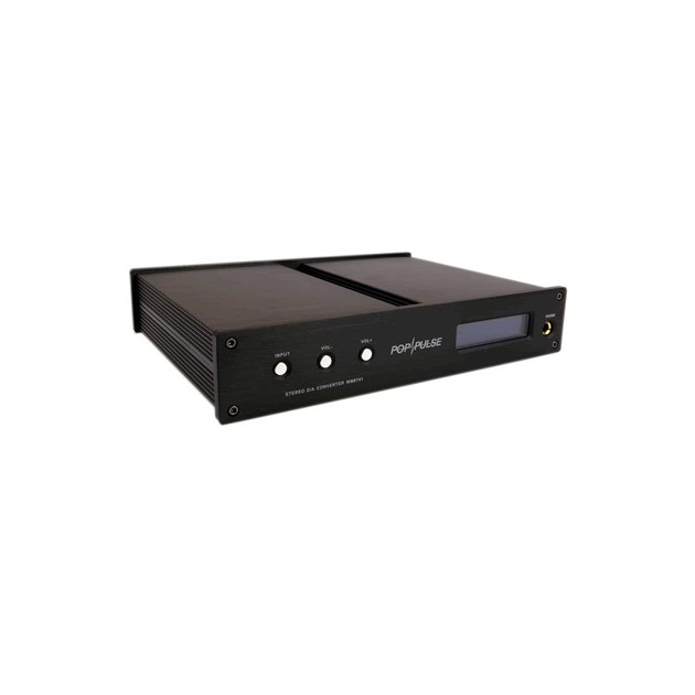 Audiophonics - PopPulse WM8741 - DAC / Preamp / Headphone Amplifier 24Bit /  192KHz