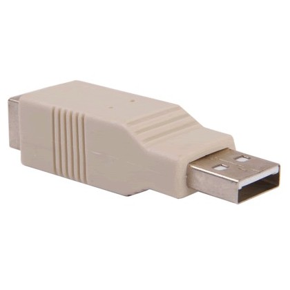 Adaptateur USB A Male vers USB B Femelle