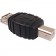 Adaptateur USB A Femelle vers USB B Male