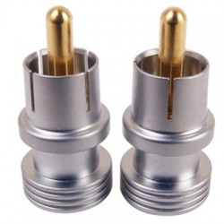 ELECAUDIO CAP-S Capuchons Bouchons Terminateurs RCA (La paire)