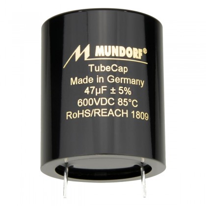 Mundorf Condensateur TubeCap 600V 47µF