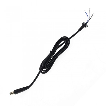 Power Cable Jack DC 7.4 / 5mm Male to bare wire 1.2mm