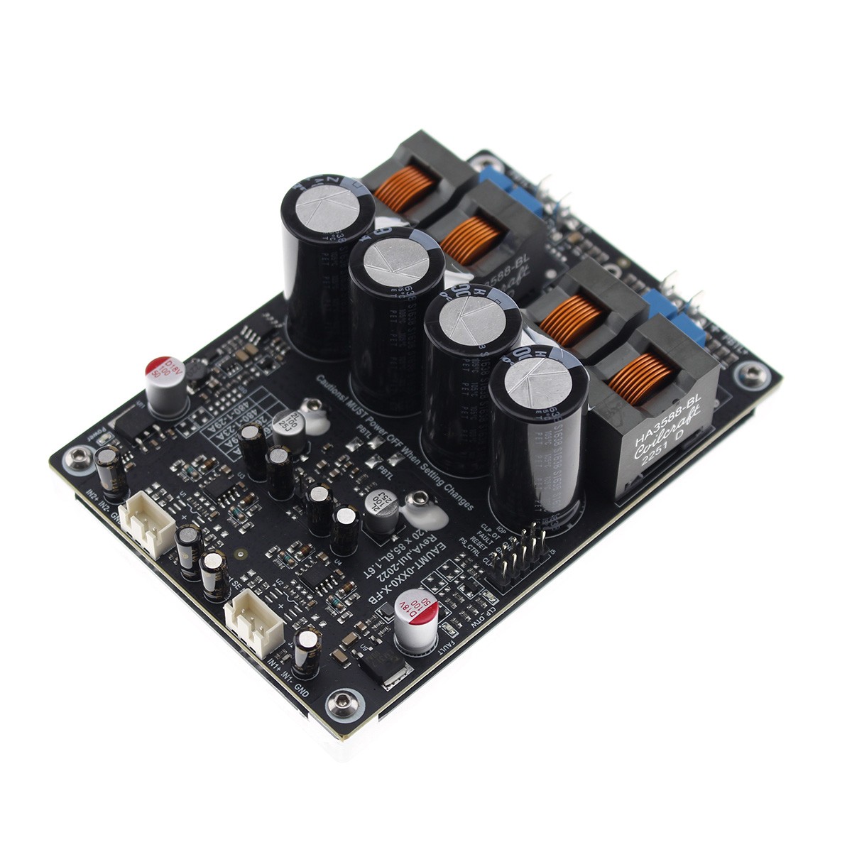 Advices 3E AUDIO PFFB Balanced Class D Amplifier Module TPA3255 BTL 2x225W / PBTL 1x250W 4 Ohm