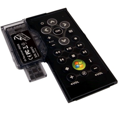 AIM RC136T Télécommande Media center avec récepteur IR USB