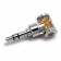 DD DJ35AR Adapter Female Jack 2.5mm to Male Jack 3.5mm Rhodium Plated Copper