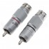 EIZZ EZ-202 RCA Connectors Rhodium Plated Ø7mm (Pair)