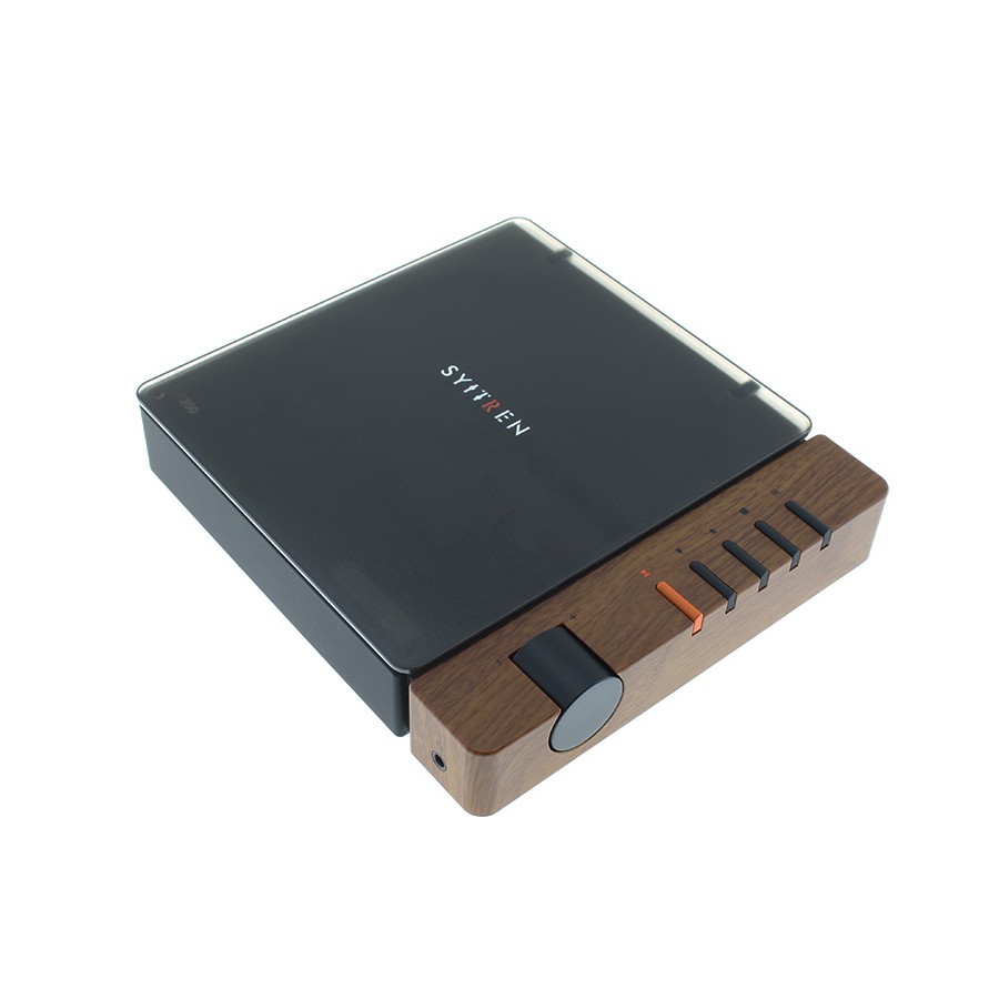 SYITREN R300 Lecteur CD sur Batterie Bluetooth 5.3 Noir / Bois -  Audiophonics