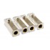 Speaker Interconnection Banana Plugs Gold Plated Copper (Set x4)