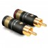 VIABLUE T6S SCREW RCA Connectors Gold Plated Ø8mm (Pair)