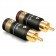 VIABLUE T6S SCREW RCA Connectors Gold Plated Ø8mm (Pair)