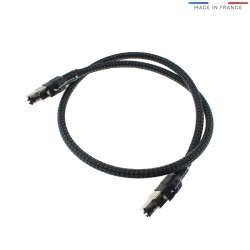 AUDIOPHONICS Network patch RJ45 Ethernet Cable High-End Cat 7 1m