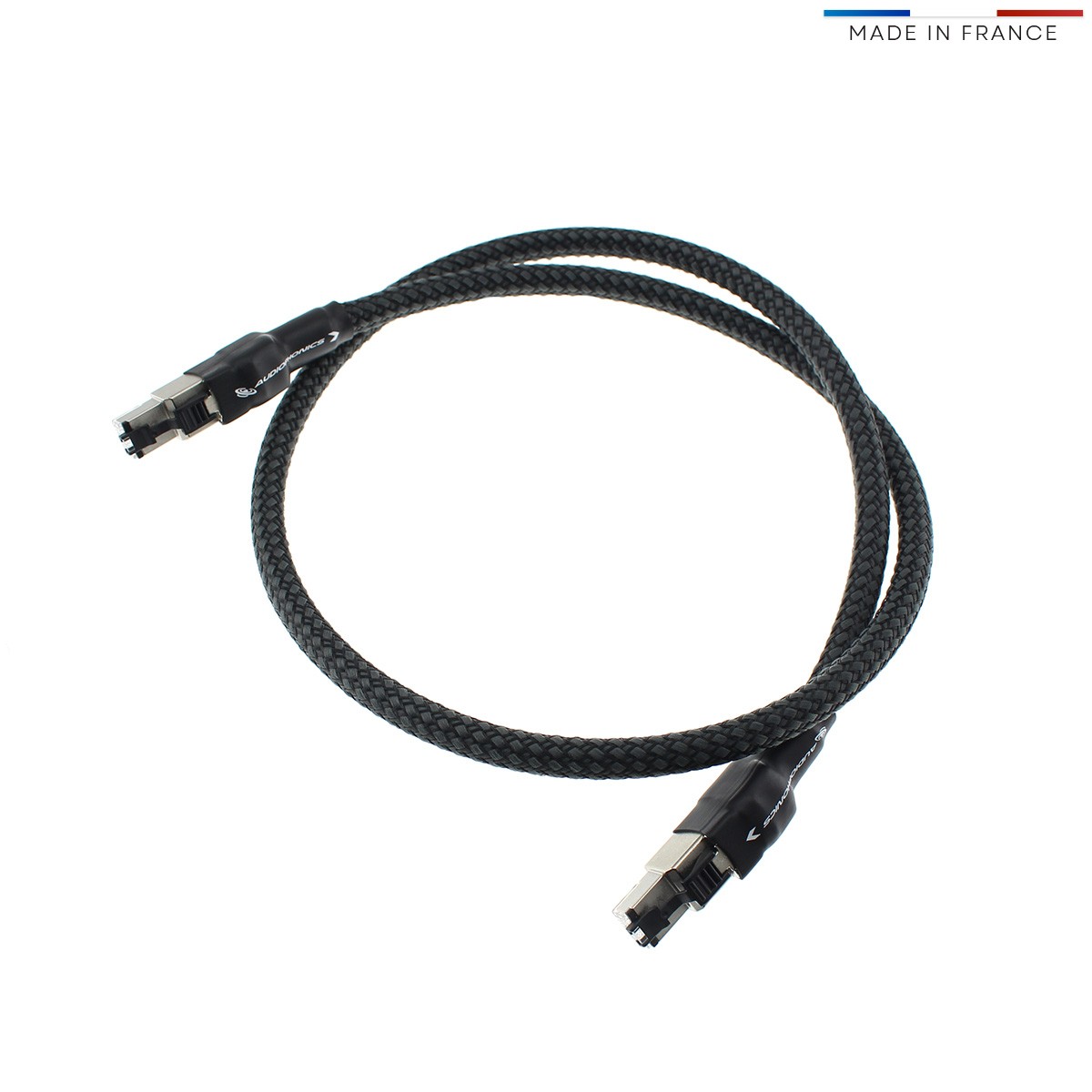 AUDIOPHONICS Patch cable Network RJ45 Ethernet High-End Cat 7 1m