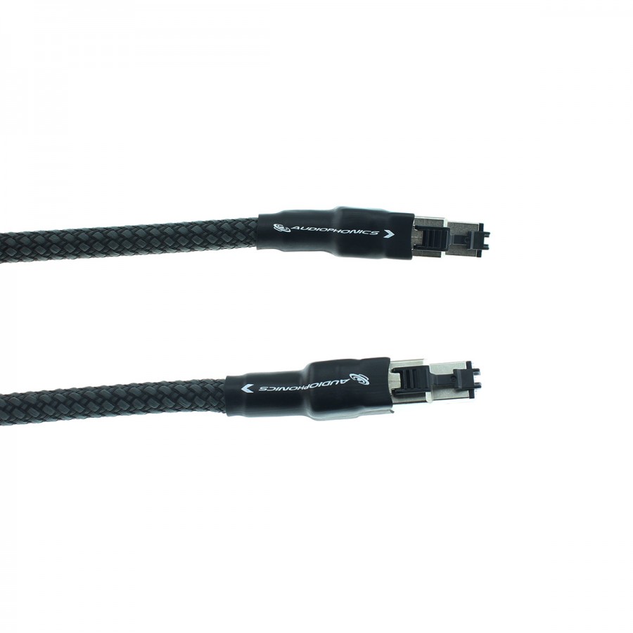 Audiophonics - Convertisseur Switch Ethernet 8x RJ45 1x Fibre Optique
