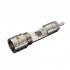 VIBORG VR108R RCA Connectors Silver / Rhodium Plated OFC Copper Ø10mm (Set x4)