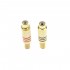 Female RCA Connectors Gold Plated Ø6mm (Pair)