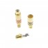 Female RCA Connectors Gold Plated Ø6mm (Pair)