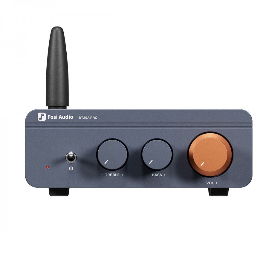 FOSI AUDIO BT20A PRO Amplificateur Class D TPA3255 Bluetooth 5.0 2x225W 4  Ohm - Audiophonics