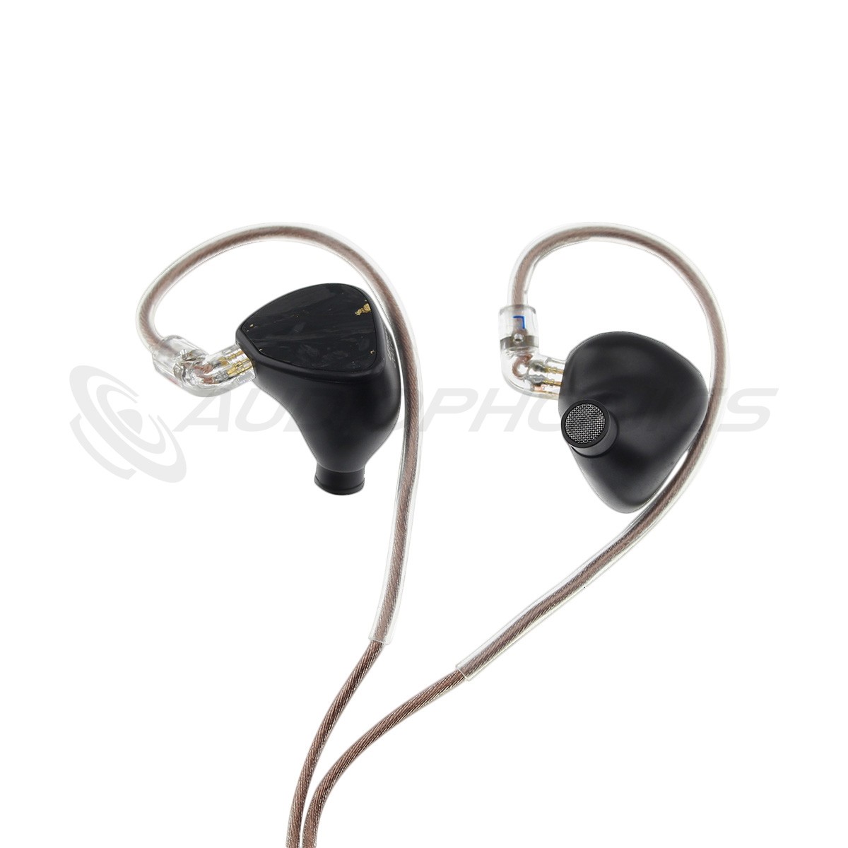 LETSHUOER EJ07M Écouteurs Intra-Auriculaires IEM Dynamique Membrane électrostatique Hybride 19 Ohm 107dB 20Hz-30kHz