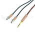 1877PHONO HEMI-X Jack 6.35mm to 2x Mini XLR Headphone Cable OCC Copper Shielding 3m