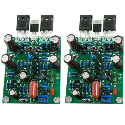 LJ L7 MOSFET Modules Amplifiers Dual Mono Class AB 2x300W