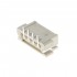 XH 2.54mm Male 4 Pin Angled Socket Connector White (Unit)