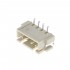 XH 2.54mm Male 4 Pin Angled Socket Connector White (Unit)