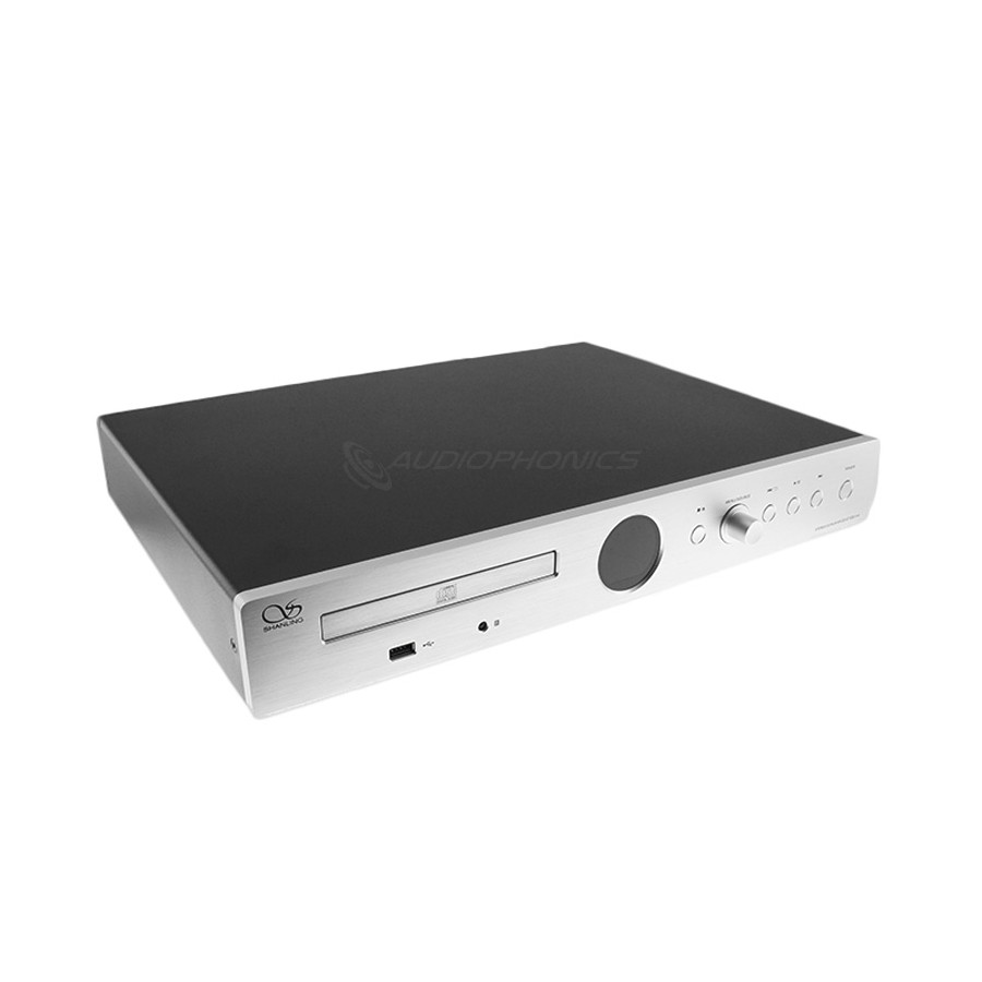 SHANLING CD-S100 (23) Lecteur CD DAC AK4493 Sanyo HD850 USB 32bit 384kHz  DSD512 Argent - Audiophonics