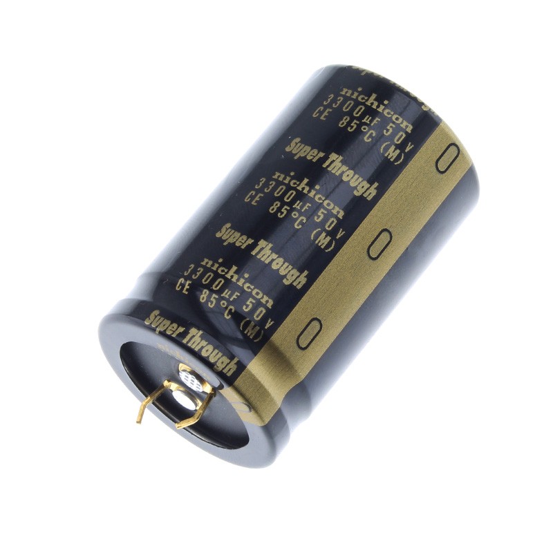 NICHICON KG SUPER THROUGH Audio Electrolytic Capacitor 50V 3300uF