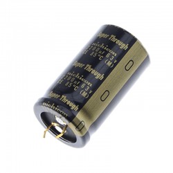 NICHICON KG SUPER THROUGH Condensateur Électrolytique Audio 63V 2200uF