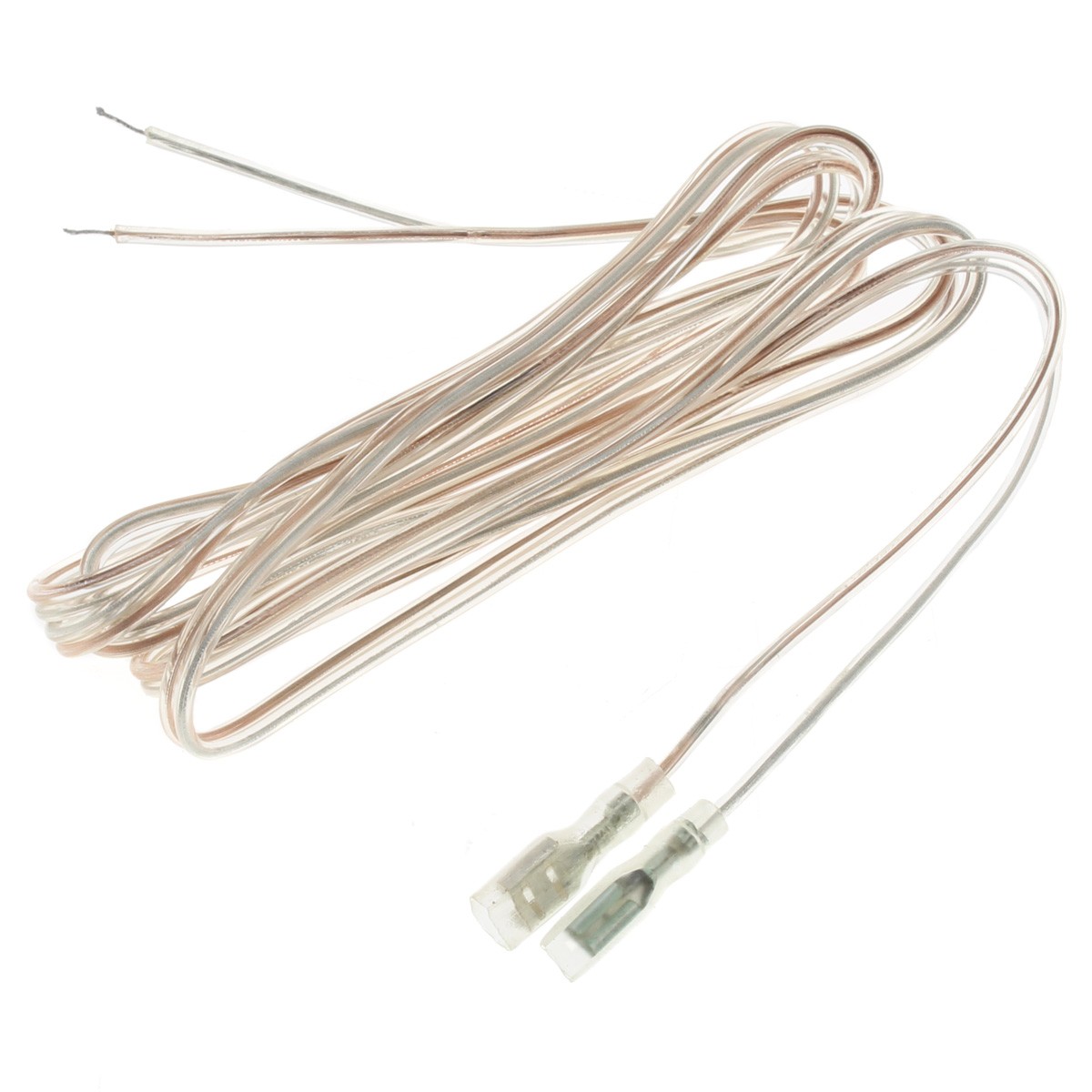 [GRADE S] Cables for Small Loudspeakers Lugs to Bare Wire Tinned Copper 1.45m (Set x4)