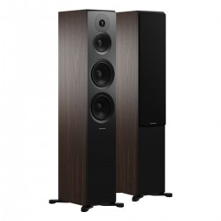 DYNAUDIO EMIT 50 Enceintes colonne 3 voies 86dB 28Hz - 35kHz Noyer (La paire)