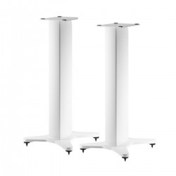 DYNAUDIO STAND 10 Pieds d'Enceintes Blanc (La paire)