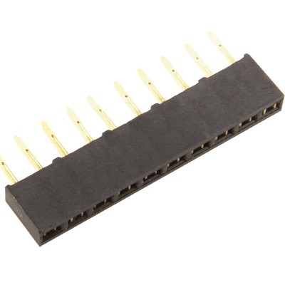 Straight Female / Male Connector 1x20 Pins 3mm Pitch 2.54mm