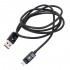 USB-A Male / Micro USB-B Male Cable 2.0 Black 1.2m