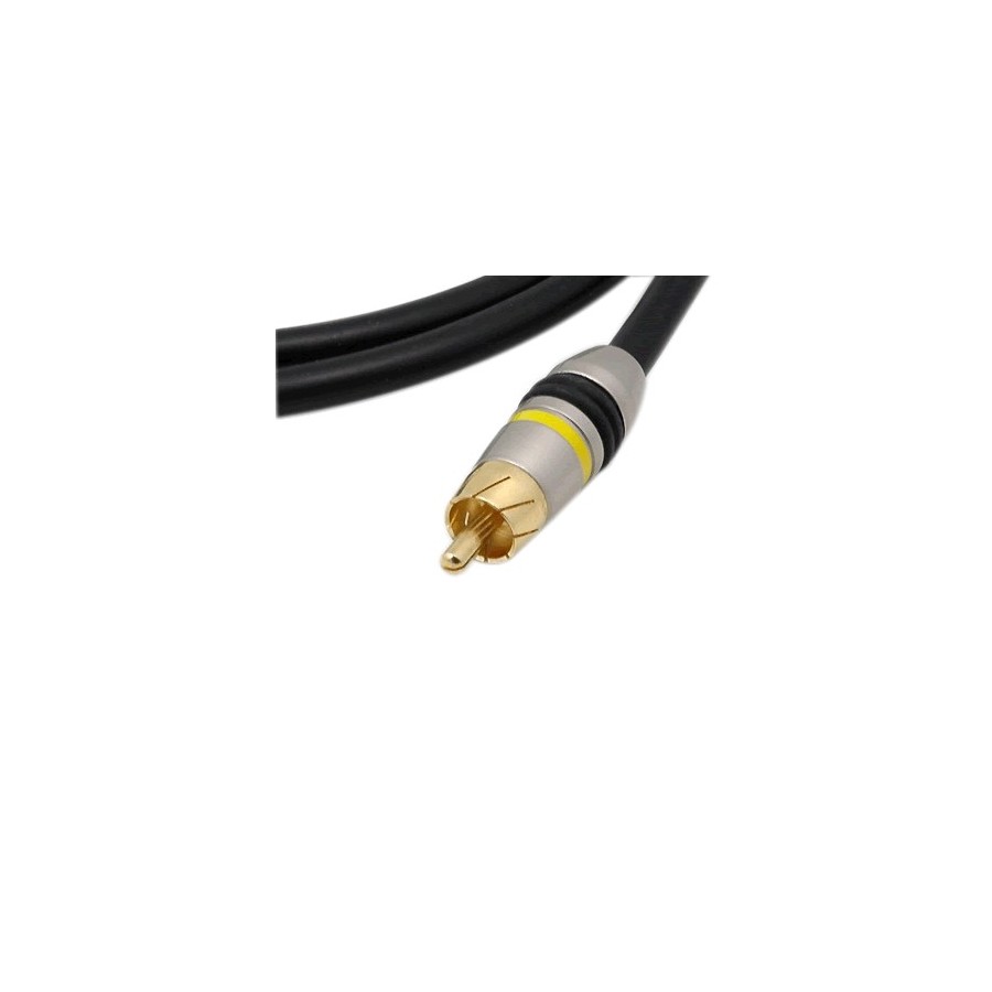 WM AUDIO Câble numérique coaxial 75 Ohm RCARCA 2m Audiophonics