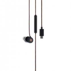 MOONDROP JIU USB-C Dynamic DSP IEM In-Ear Headphones with Microphone 10mm 110dB 10Hz-35kHz