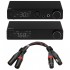 Pack Topping L70 Headphone Amplifier + E70 DAC + TCX1 XLR Cables 25cm Black