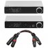 Pack Topping L70 Headphone Amplifier + E70 DAC + TCX1 XLR Cables 25cm Silver